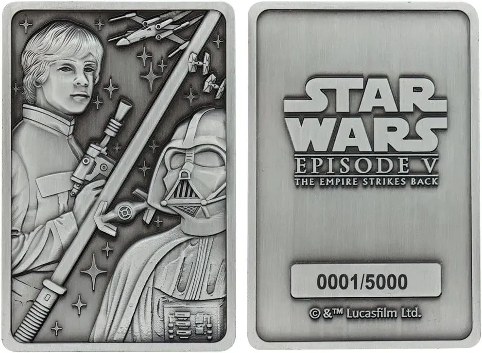 Star Wars Episode V: The Empire Strikes Back Luke and Vader Ingot