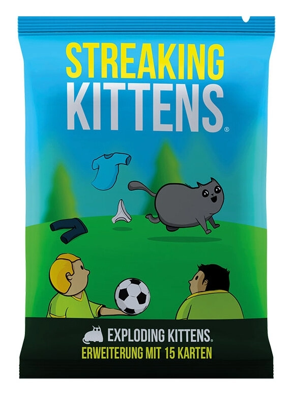 Exploding Kittens Erweiterung -  Streaking Kittens