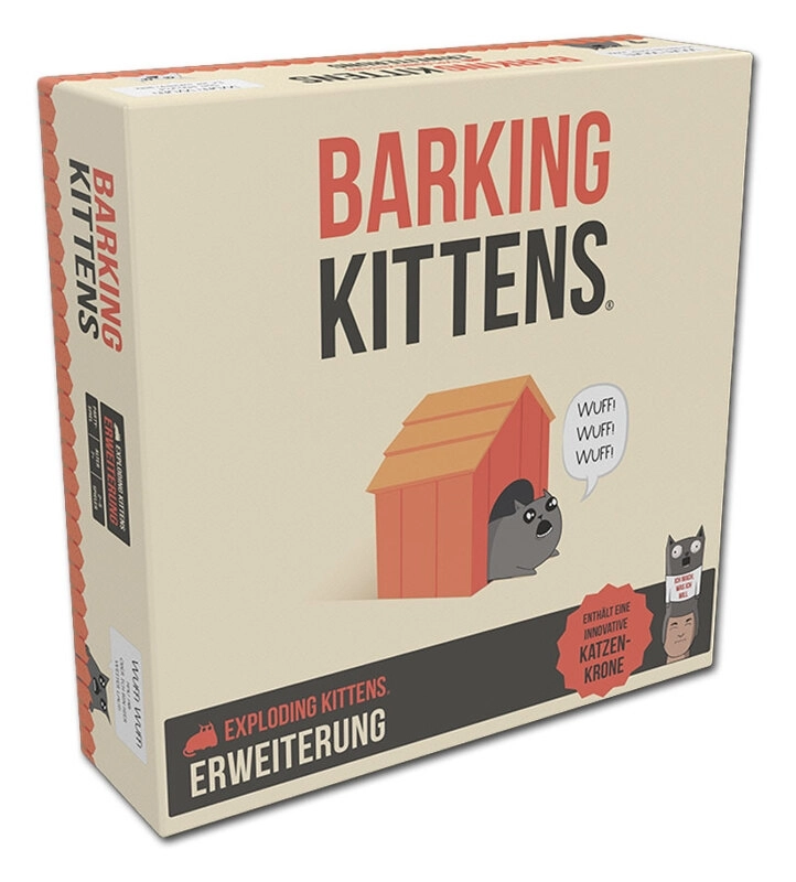 Exploding Kittens Erweiterung - Barking Kittens