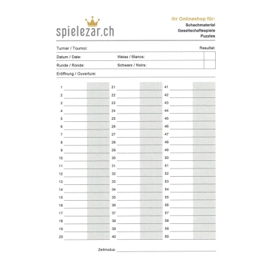 Doppelformulare - 250 Stk.