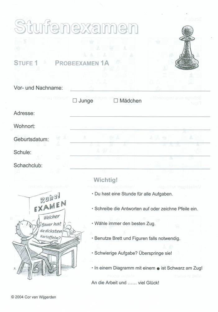 Stappenmethode Examen / Urkunde Stufe 1
