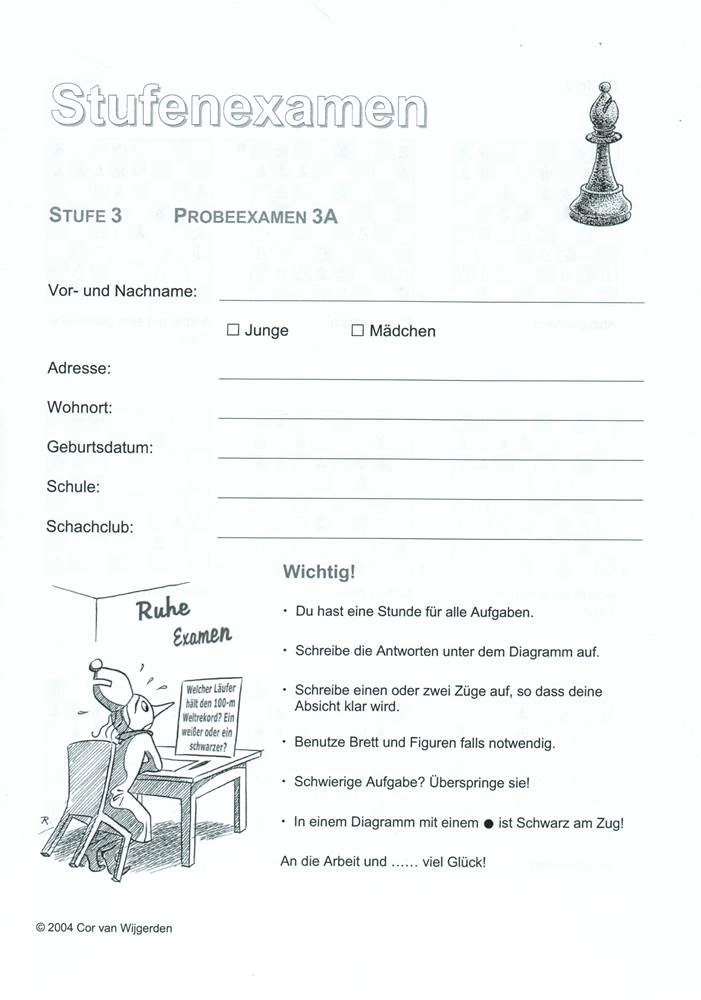 Stappenmethode Examen / Urkunde Stufe 3