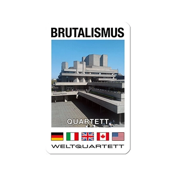 Brutalismus Quartett