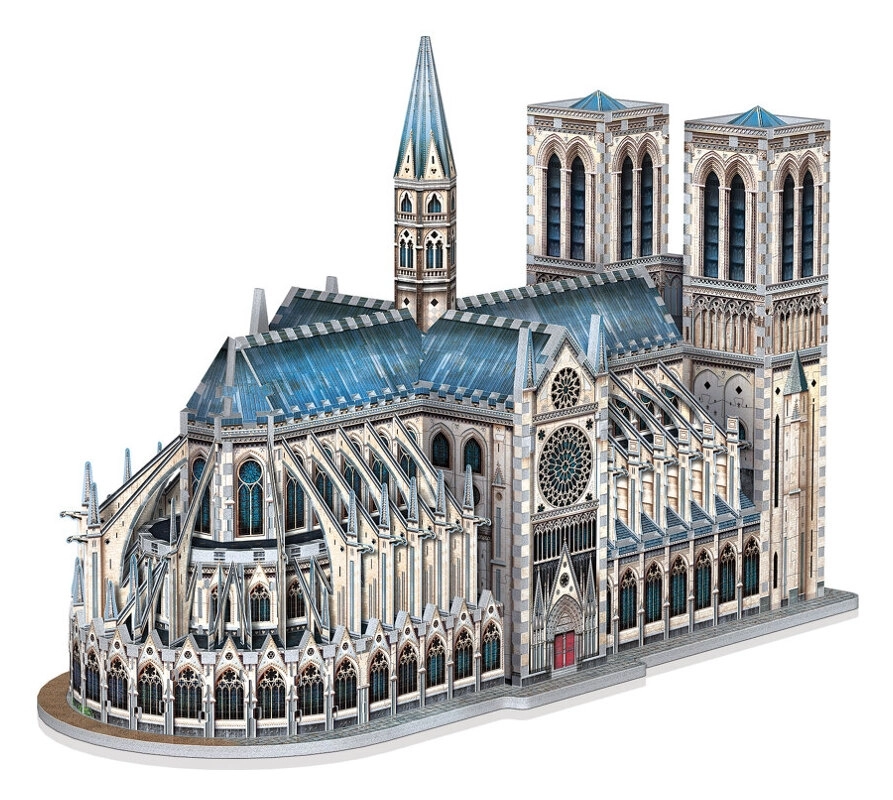 Notre-Dame - 3D Puzzle Wrebbit