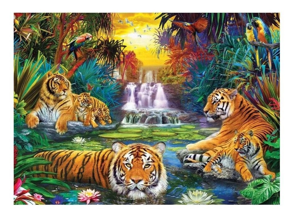 Ein Garten Eden für Tiger