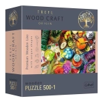 Holzpuzzle - Colorful Cocktails