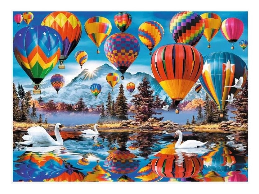 Holzpuzzle - Colorful Ballons - Howard Robinson