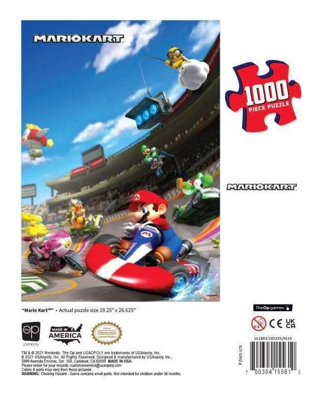 Super Mario Puzzle Mario Kart