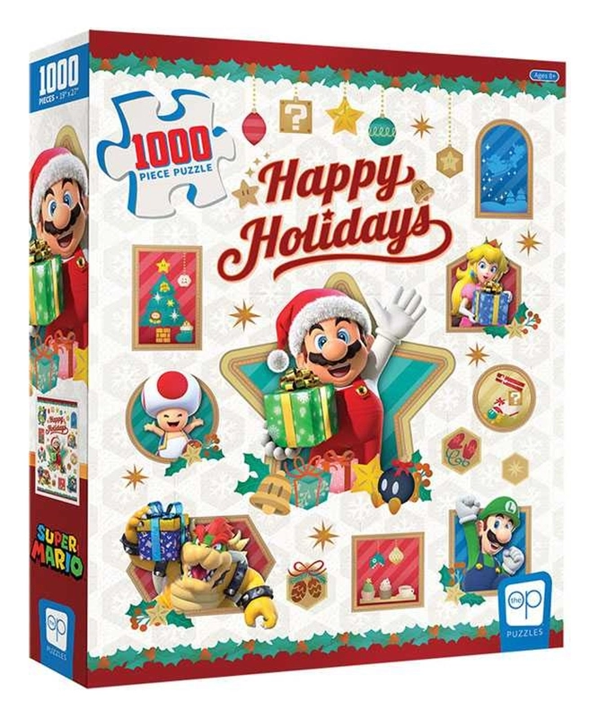 Super Mario Puzzle Happy Holidays