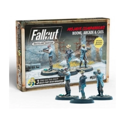 Fallout: Wasteland Warfare - Boone, Arcade and Cass - EN