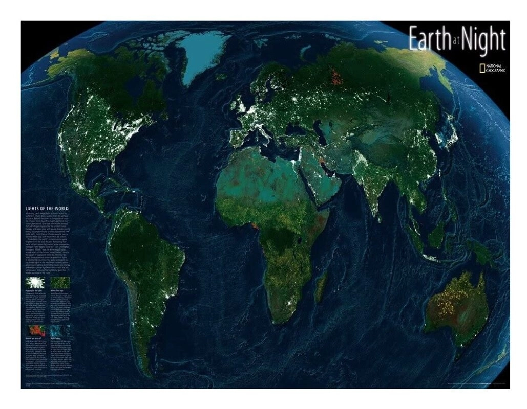 Earth at Night - National Geographic