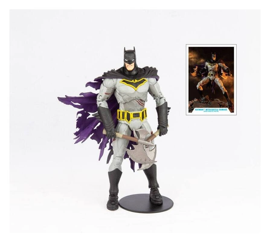 DC Multiverse Actionfigur Batman with Battle Damage (Dark Nights: Metal) 18 cm