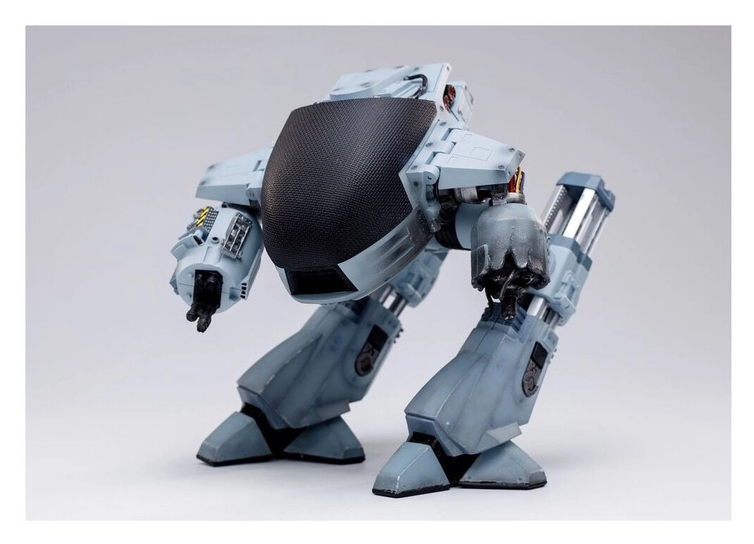 Robocop Exquisite Mini Actionfigur mit Sound 1/18 Battle Damaged ED209 15 cm