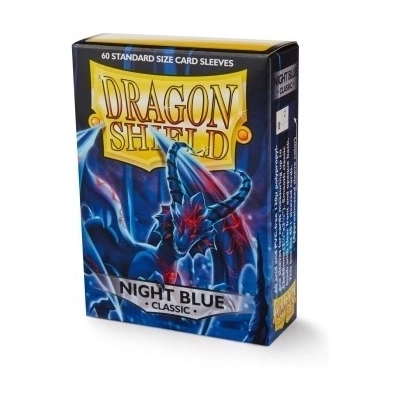 Dragon Shield Standard Sleeves - Night Blue Xao (60 Sleeves)