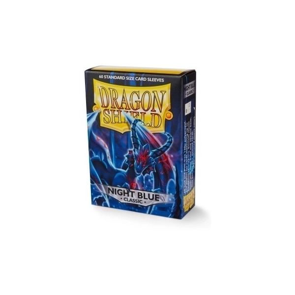 Dragon Shield Standard Sleeves - Night Blue Xao (60 Sleeves)