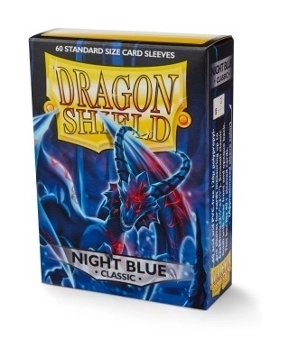 Dragon Shield Standard Sleeves - Night Blue Xao (60 Sleeves)