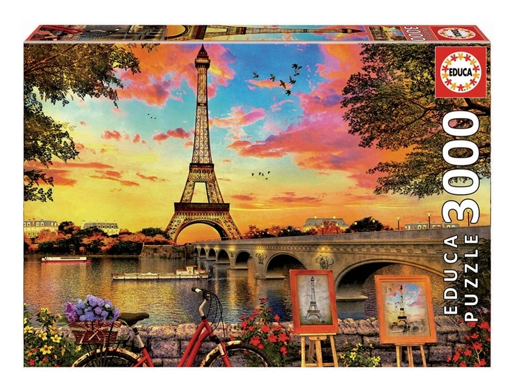 Sonnenuntergang in Paris