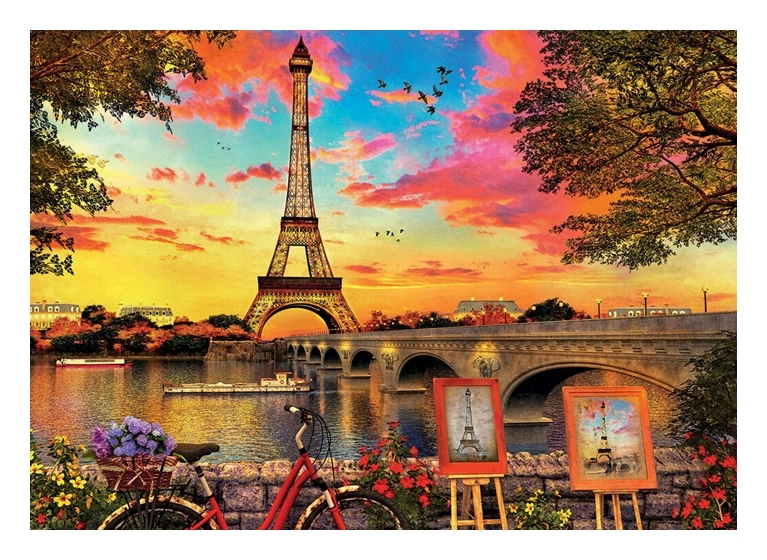 Sonnenuntergang in Paris
