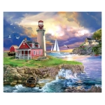 Sunset Point Lighthouse - Bigelow Illustrations