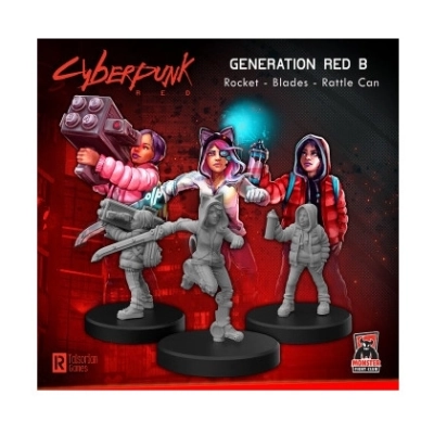 Cyberpunk Red RPG Generation Red B