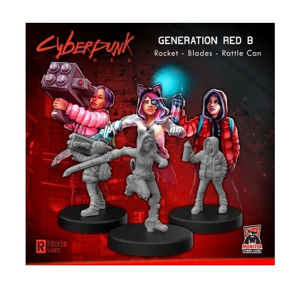 Cyberpunk Red RPG Generation Red B