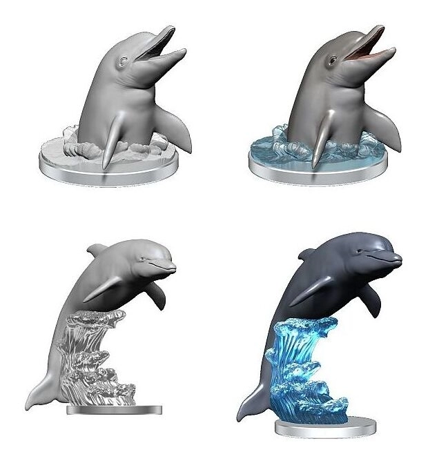 Deep Cuts Miniatures W14 Dolphins (MOQ2)