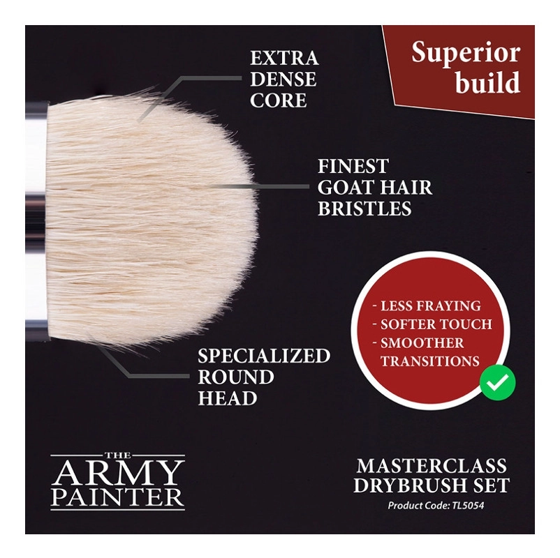 Army Painter Masterclass Drybrush Set - TL5054