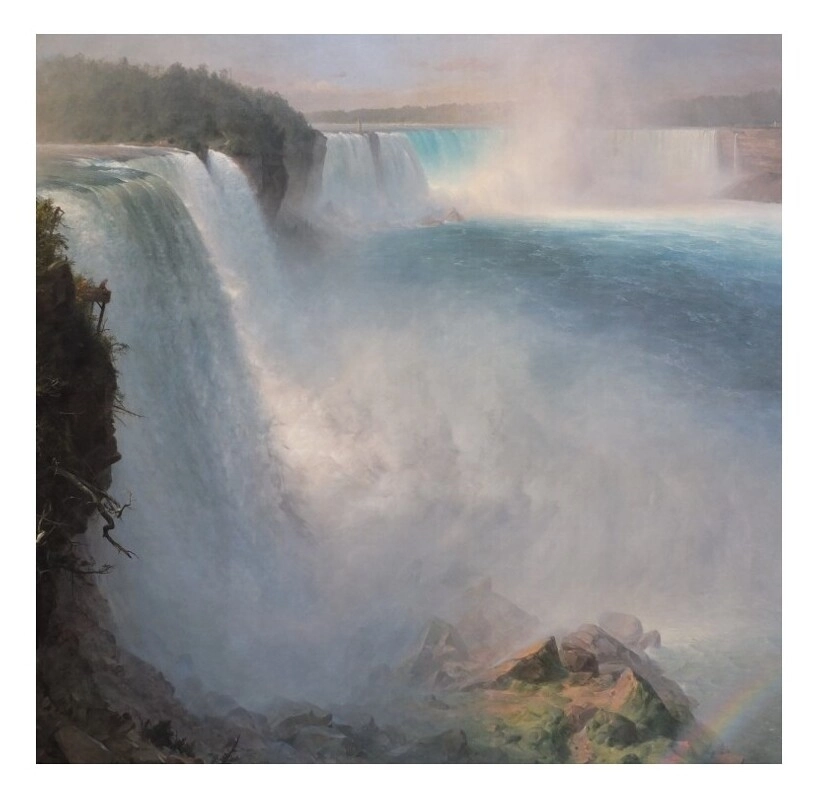 Les Chutes du Niagara - Côté Américain - 1867 - Frederic Edwin Church