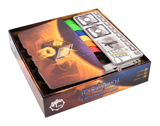 e-Raptor - Sortiereinsatz für Roll for the Galaxy aus Holz