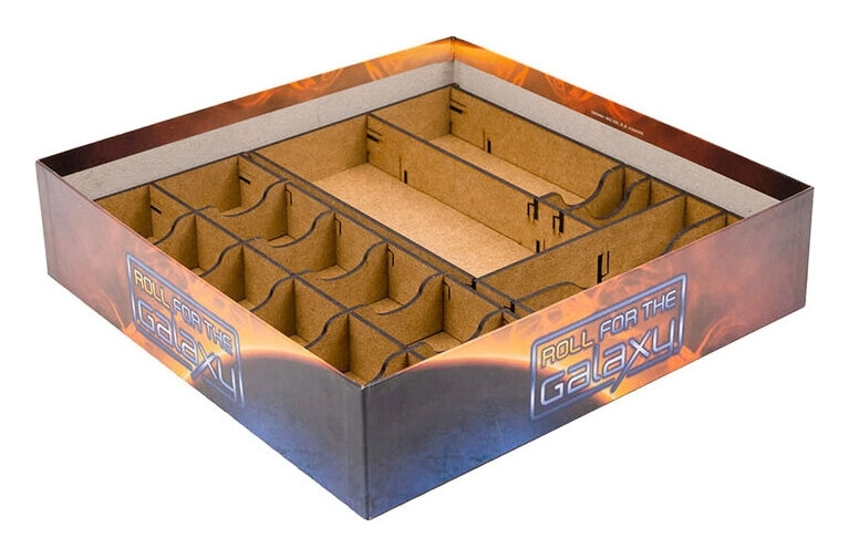 e-Raptor - Sortiereinsatz für Roll for the Galaxy aus Holz
