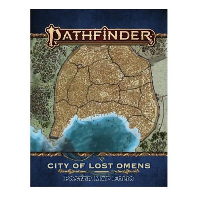 Pathfinder Lost Omens City of Lost Omens Poster Map Folio - EN