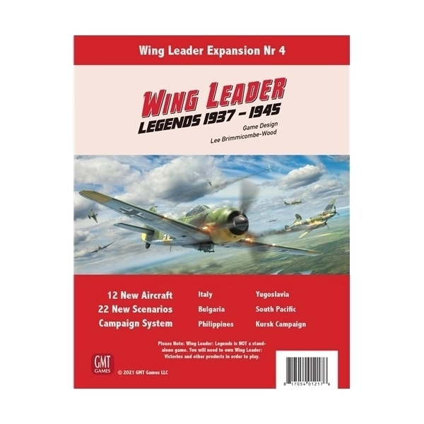 Wing Leader: Legends 1937-1945 - EN - Expansion