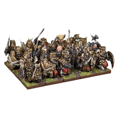 Kings of War Abyssal Dwarf Blacksouls Regiment - EN