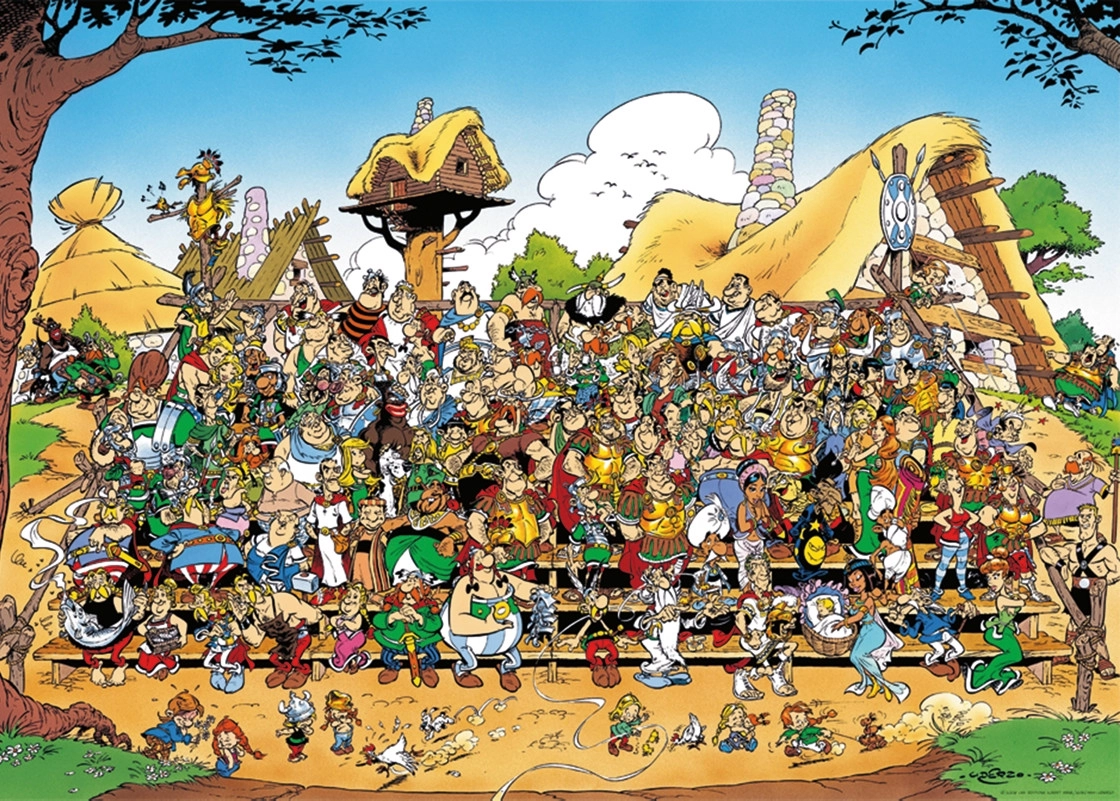 Asterix - Familienfoto