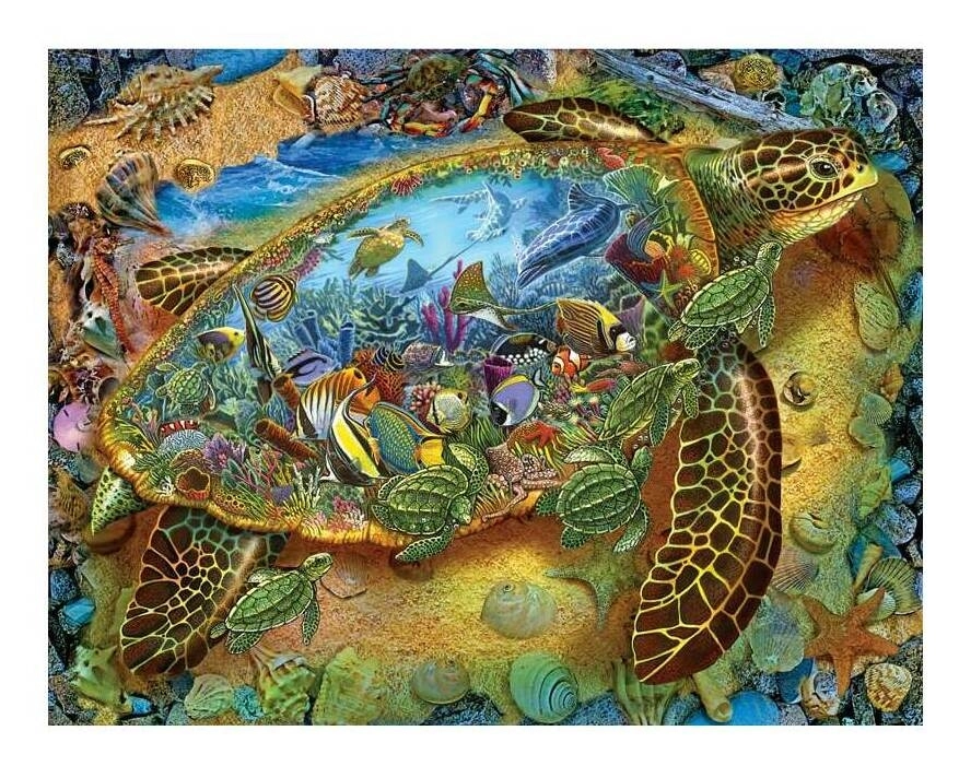 Sea Turtle World - Lewis T. Johnson
