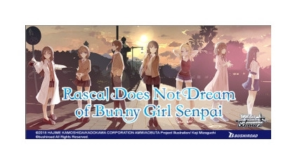 Weiss Schwarz - Booster Display: Rascal Does Not Dream of Bunny Girl Senpai (20 Packs) Reprint - EN