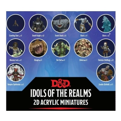 D&D Idols of the Realms: Boneyard: 2D Set 1 - EN