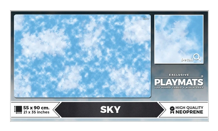 Neoprene Playmat Sky 55x90cm