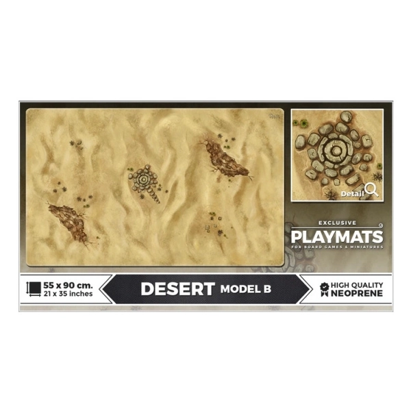 Neoprene Playmat Desert B 55x90cm