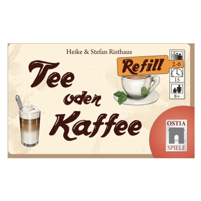 Tee oder Kaffee Refill Edition - DE/EN