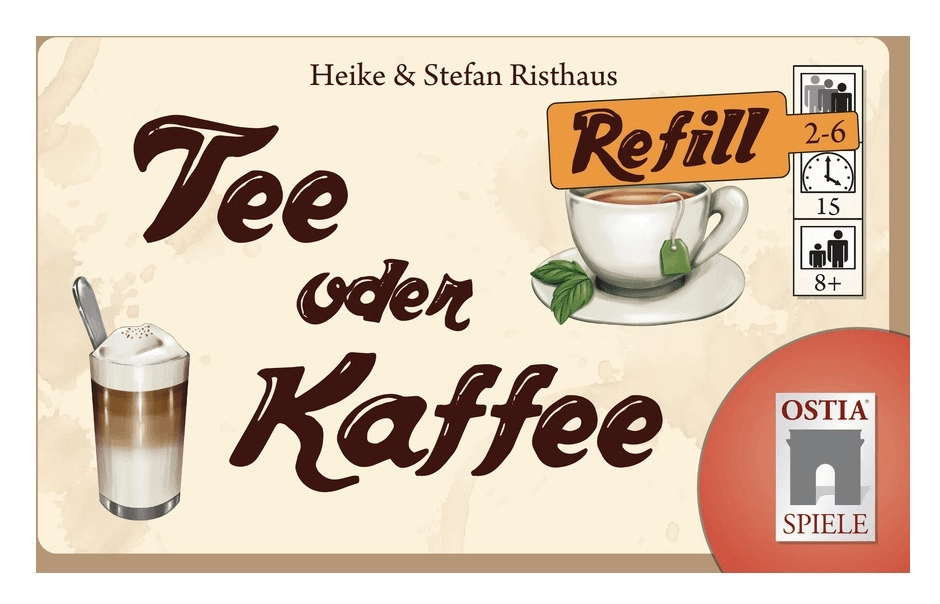 Tee oder Kaffee Refill Edition - DE/EN