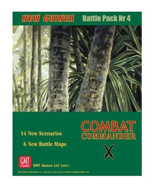 Combat Commander BP #4: New Guinea, 2nd Printing - EN