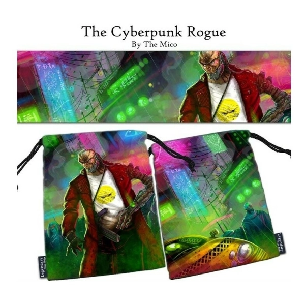 Legendary Dice Bag: The Cyberpunk Rogue