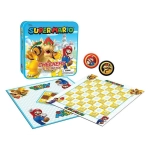 Super Mario Brettspiel Dame & Tic-Tac-Toe Mario vs. Bowser Collector's Game