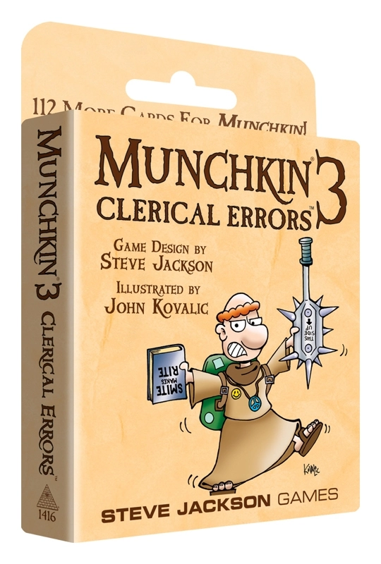 Munchkin 3 - Clerical Errors - EN