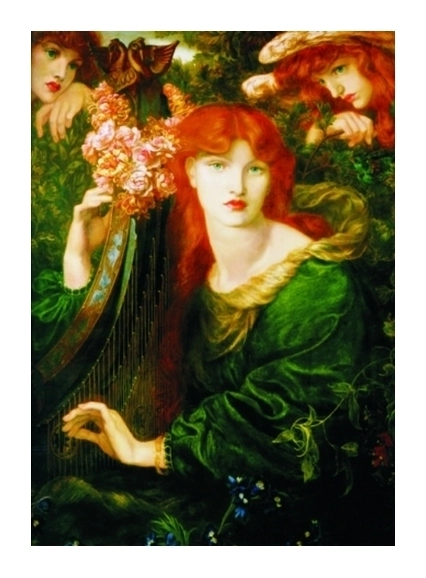 La Ghirlandata - Dante Gabriel Rossetti
