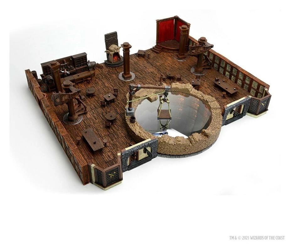 D&D Fantasy Miniatures Icons of the Realms The Yawning Portal Inn Premium Set
