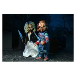 Chucky und seine Braut Clothed Actionfiguren Doppelpack Chucky & Tiffany 14 cm