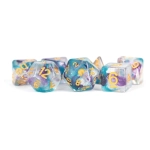 Unicorn Resin Polyhedral Dice Set Fancy Fae