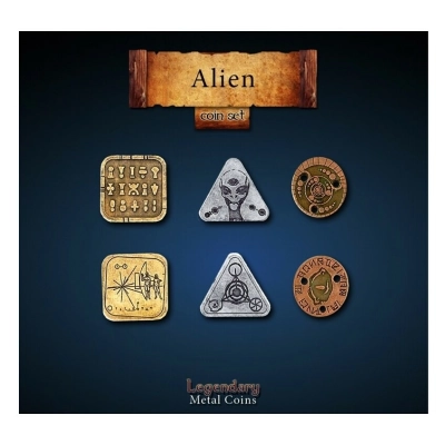 Alien Coin Set (24 Stück)